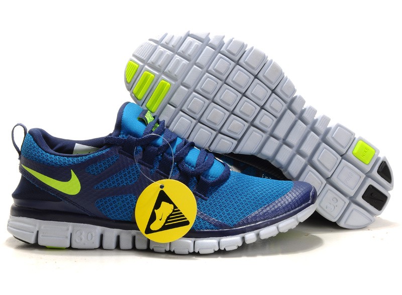 Nike Free 3.0 V3 Mens Shoes black blue green